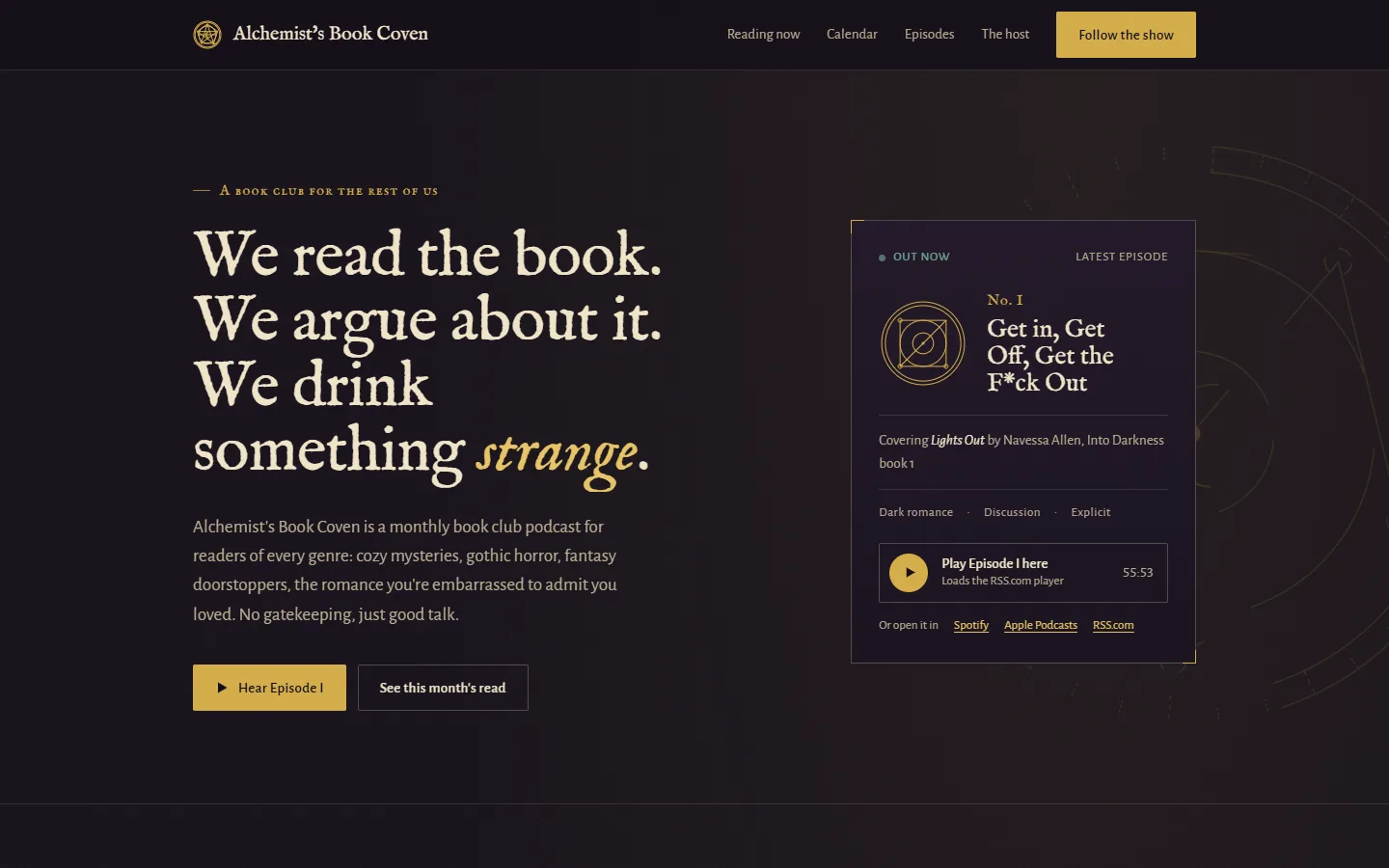 Alchemist’s Book Coven on a desktop